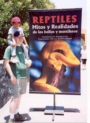 Isai and I at Chapultepec
      Zoo