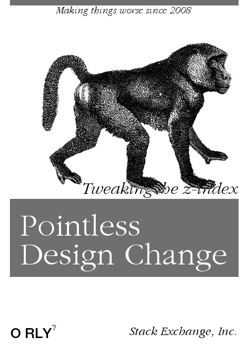 Pointless Design Change