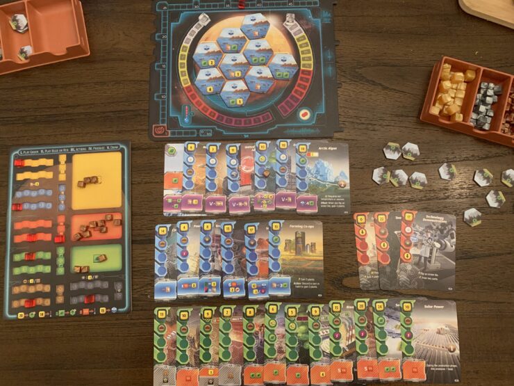 Terraforming Mars: Ares Expedition review: faster, but awkward