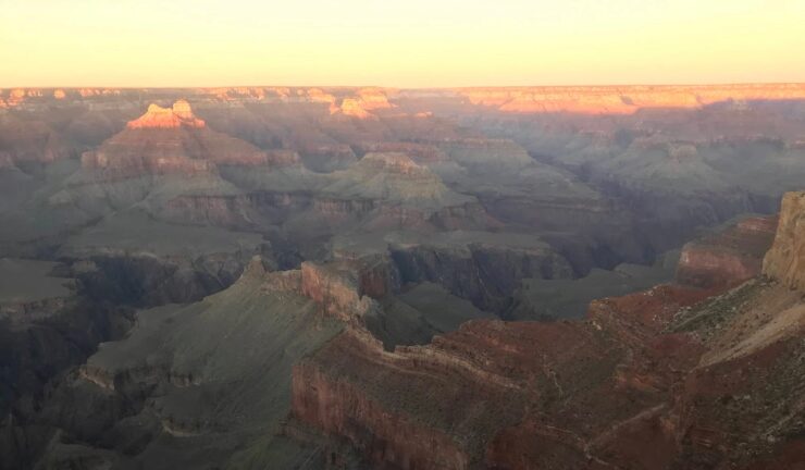 The Grand Canyon, which sorta looks like some of the scenes in Dune.