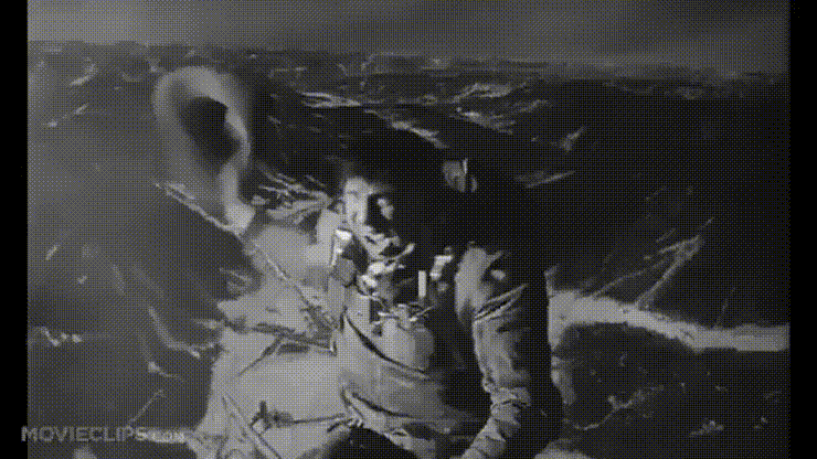 Slim Pickens on the ride of his life!