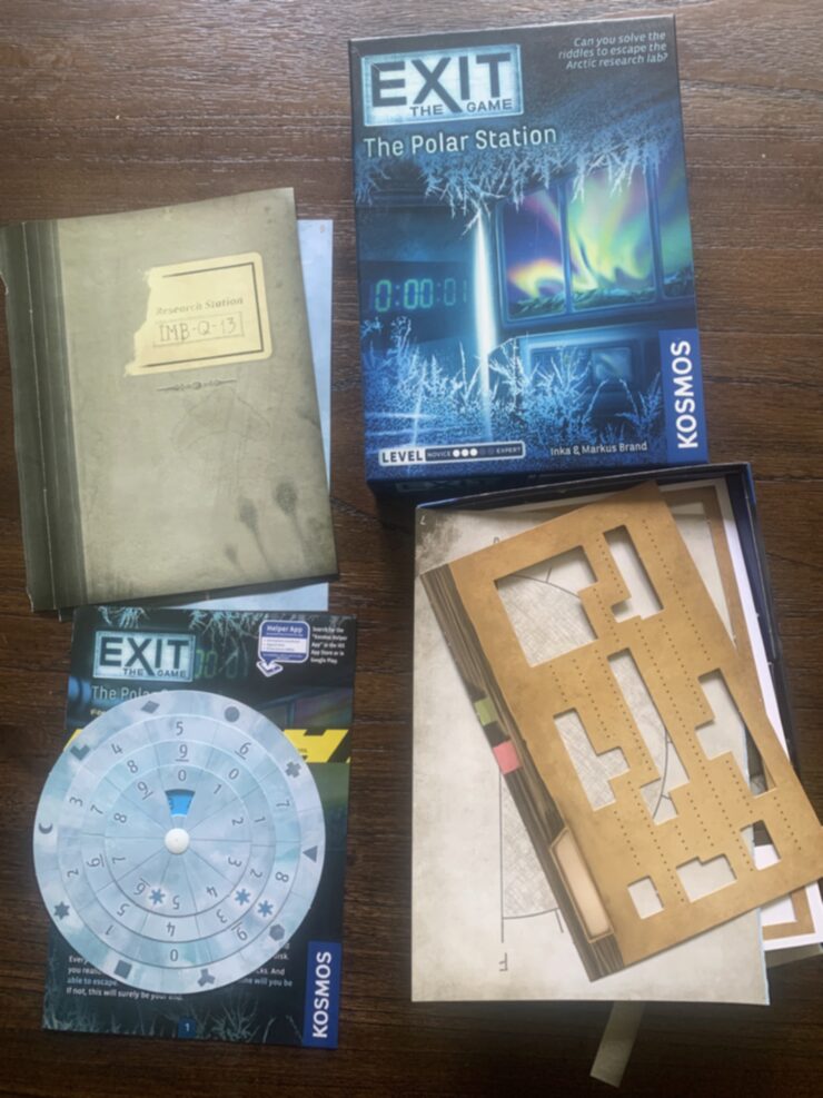 After escaping Research Station IMB-Q-13, I tried to pack it up again.