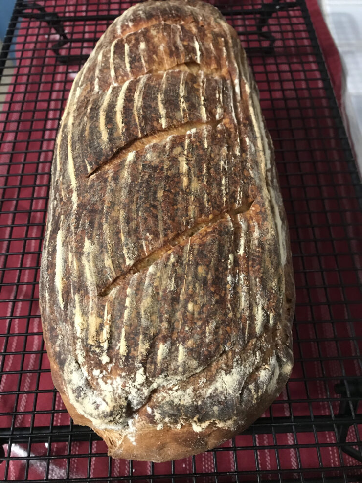 artisan sourdough loaf